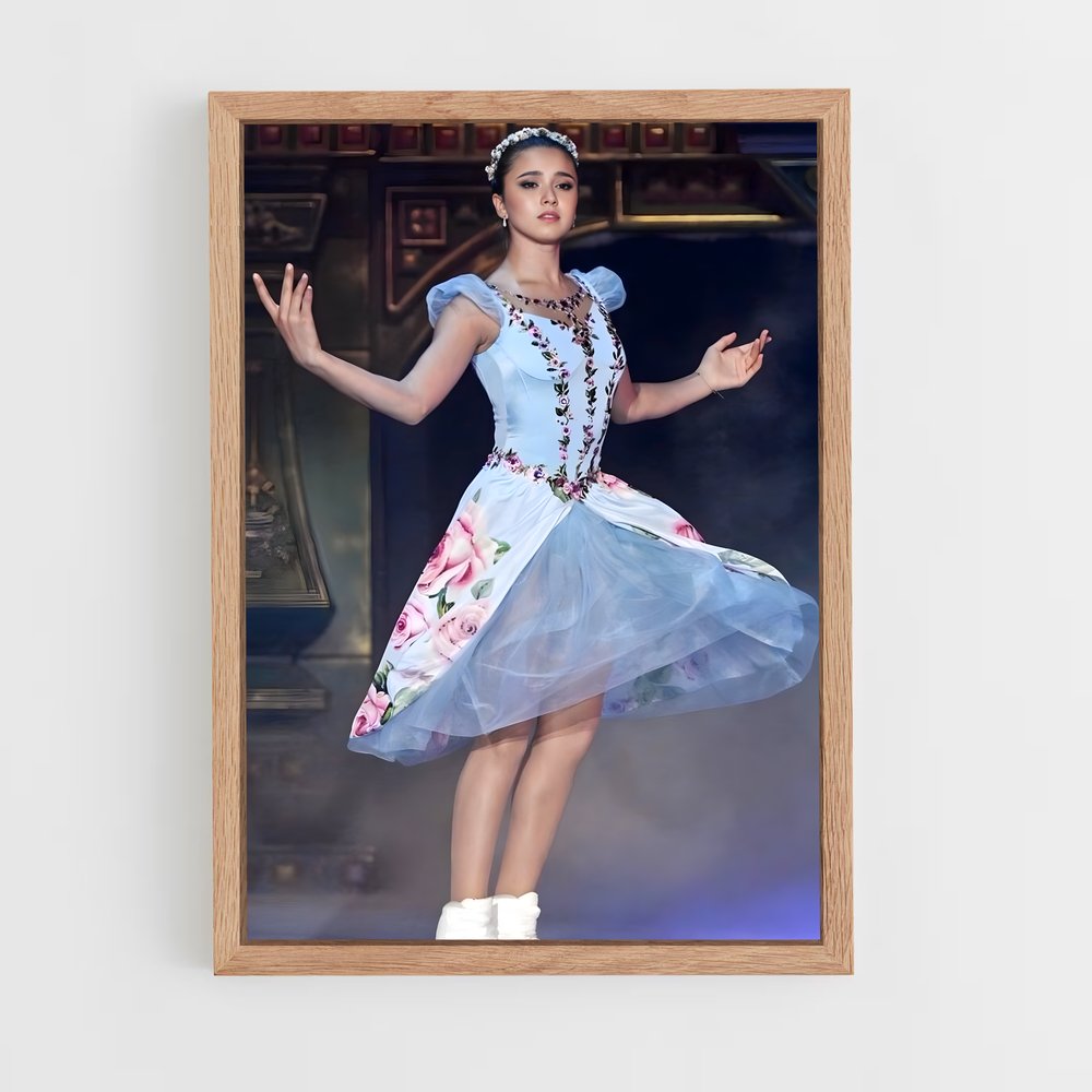 Poster Kamila de valieva patineuse – affiche Patinage artistique (vue 4)